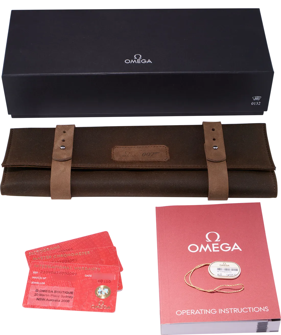 Omega Seamaster Diver 300m James Bond 007 Edition No Time To Die 210.90.42.20.01.001